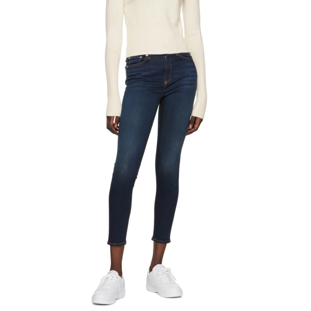 Rag & bone 10” skinny nina jeans in dark wash